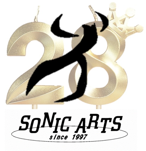 SONIC ARTSは、おかげさまで創業28周年🎉